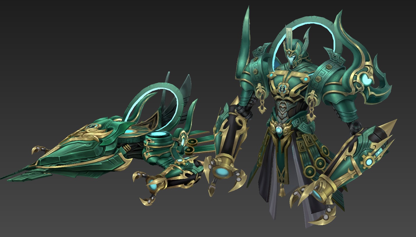 robot Low-poly 3D model_15