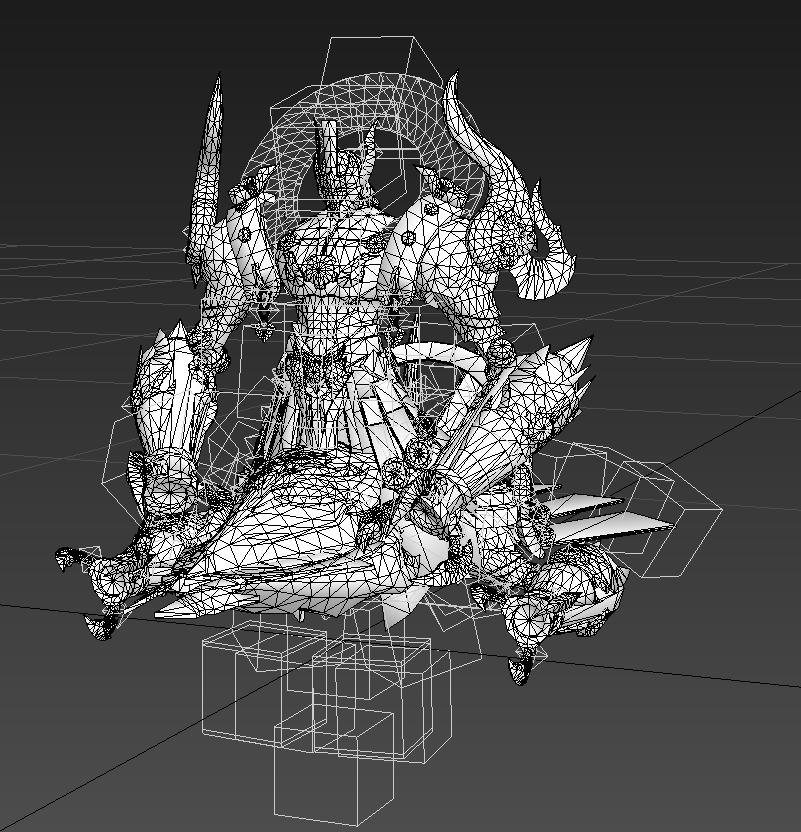 robot Low-poly 3D model_10