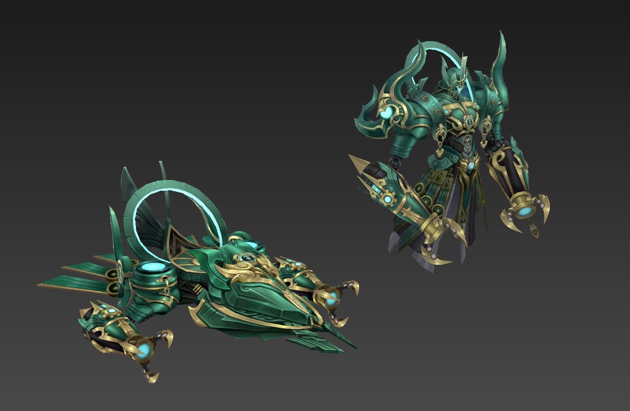 robot Low-poly 3D model_17