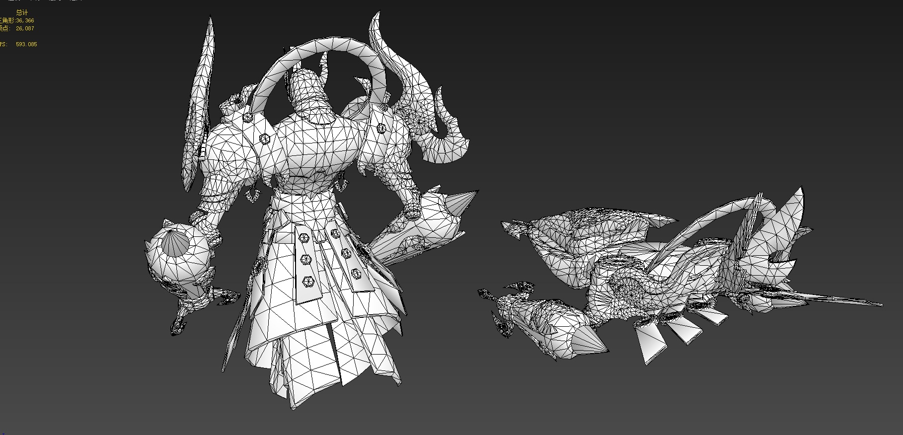 robot Low-poly 3D model_13