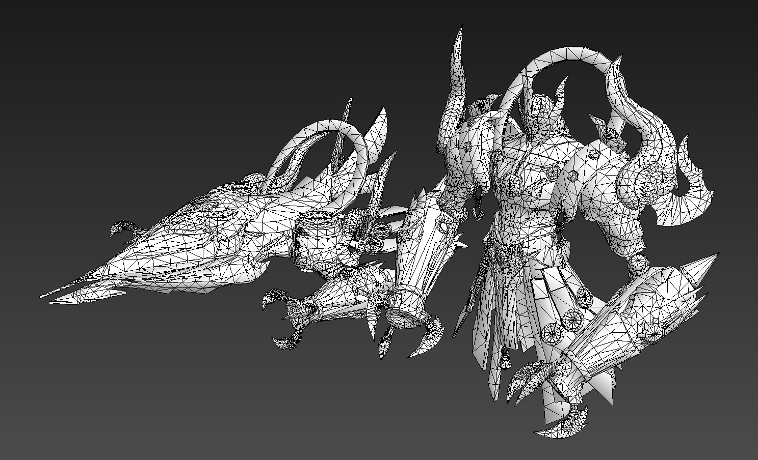 robot Low-poly 3D model_12