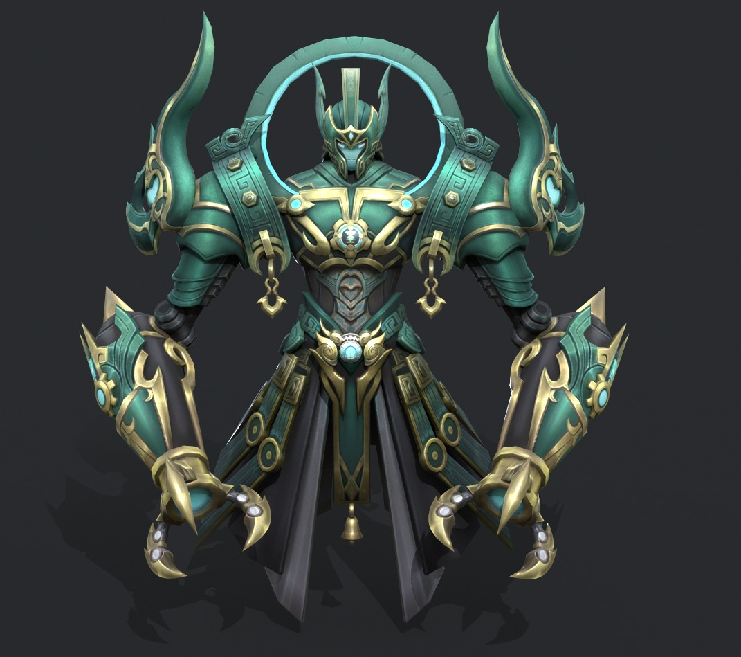 robot Low-poly 3D model_8