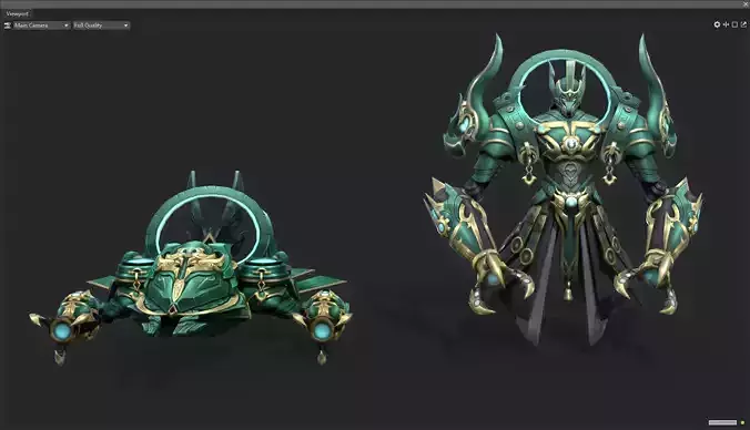 robot Low-poly 3D model