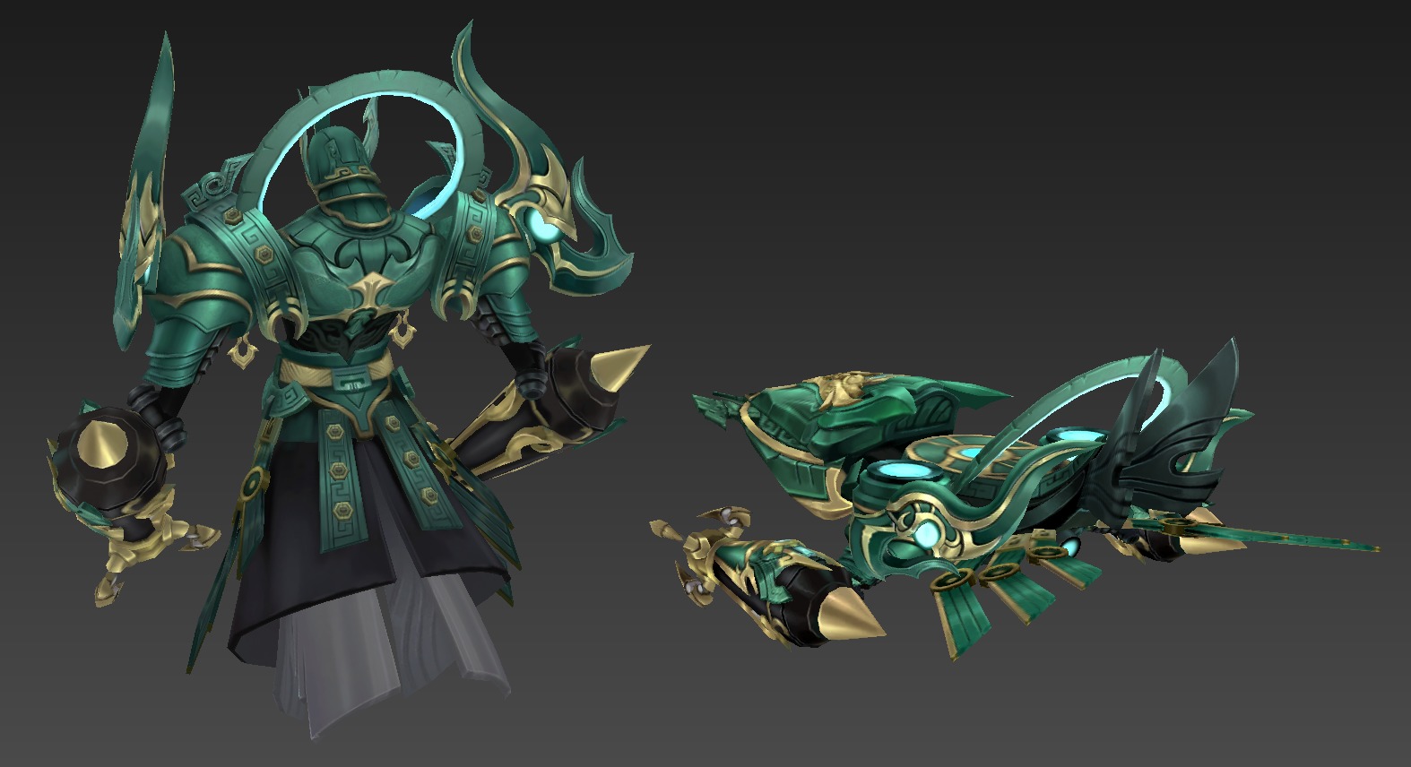 robot Low-poly 3D model_14