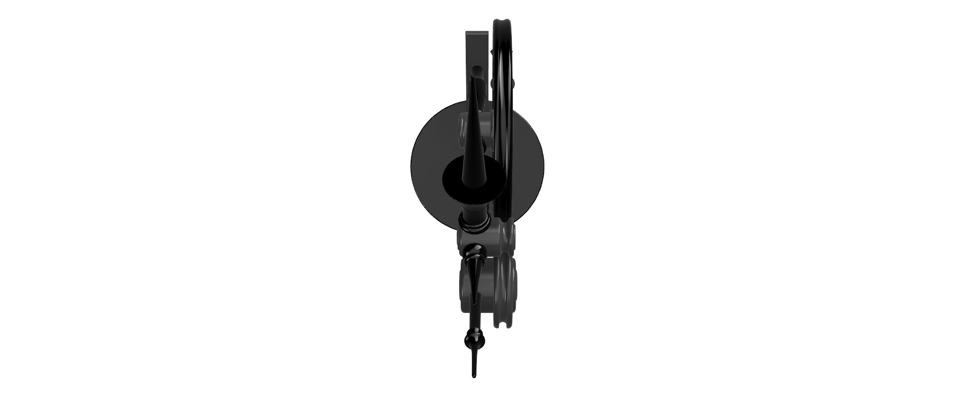 Malleus Draconius Scepter from Twisted Wonderland 3D print model_16