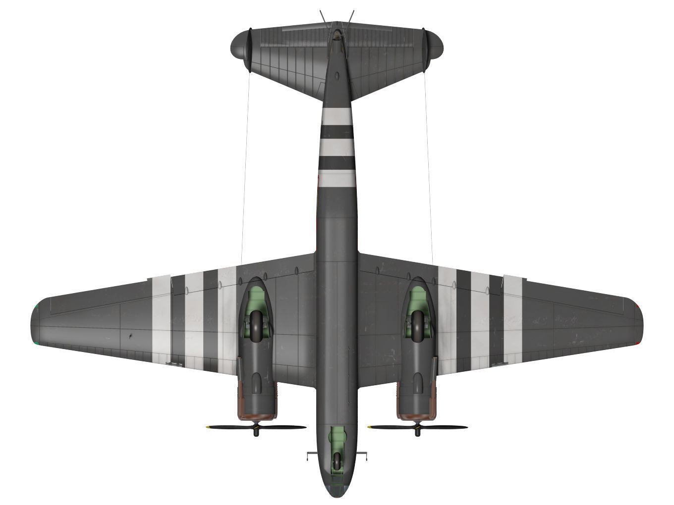 Armstrong Whitworth Albemarle 3D model_13