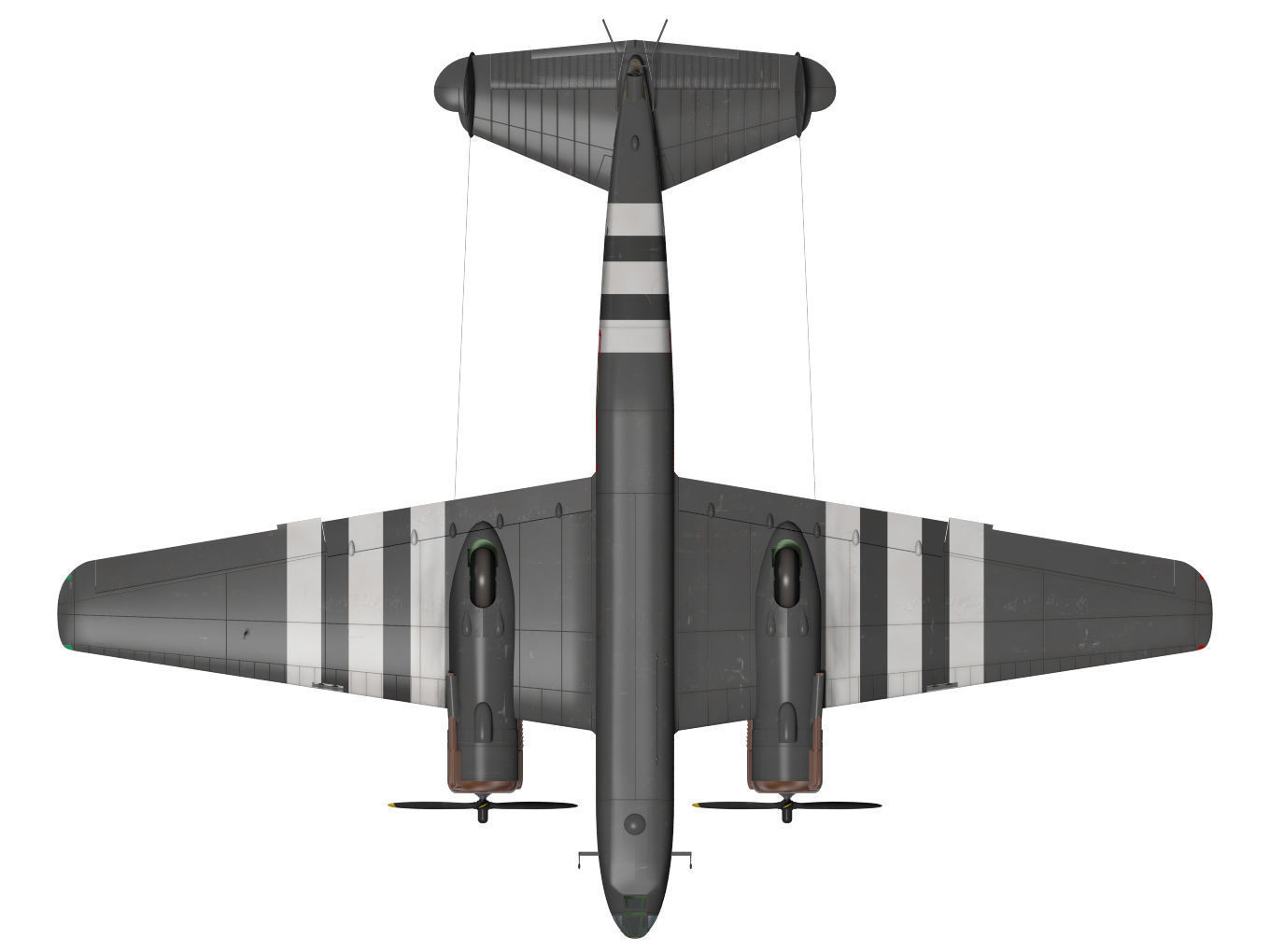 Armstrong Whitworth Albemarle 3D model_12