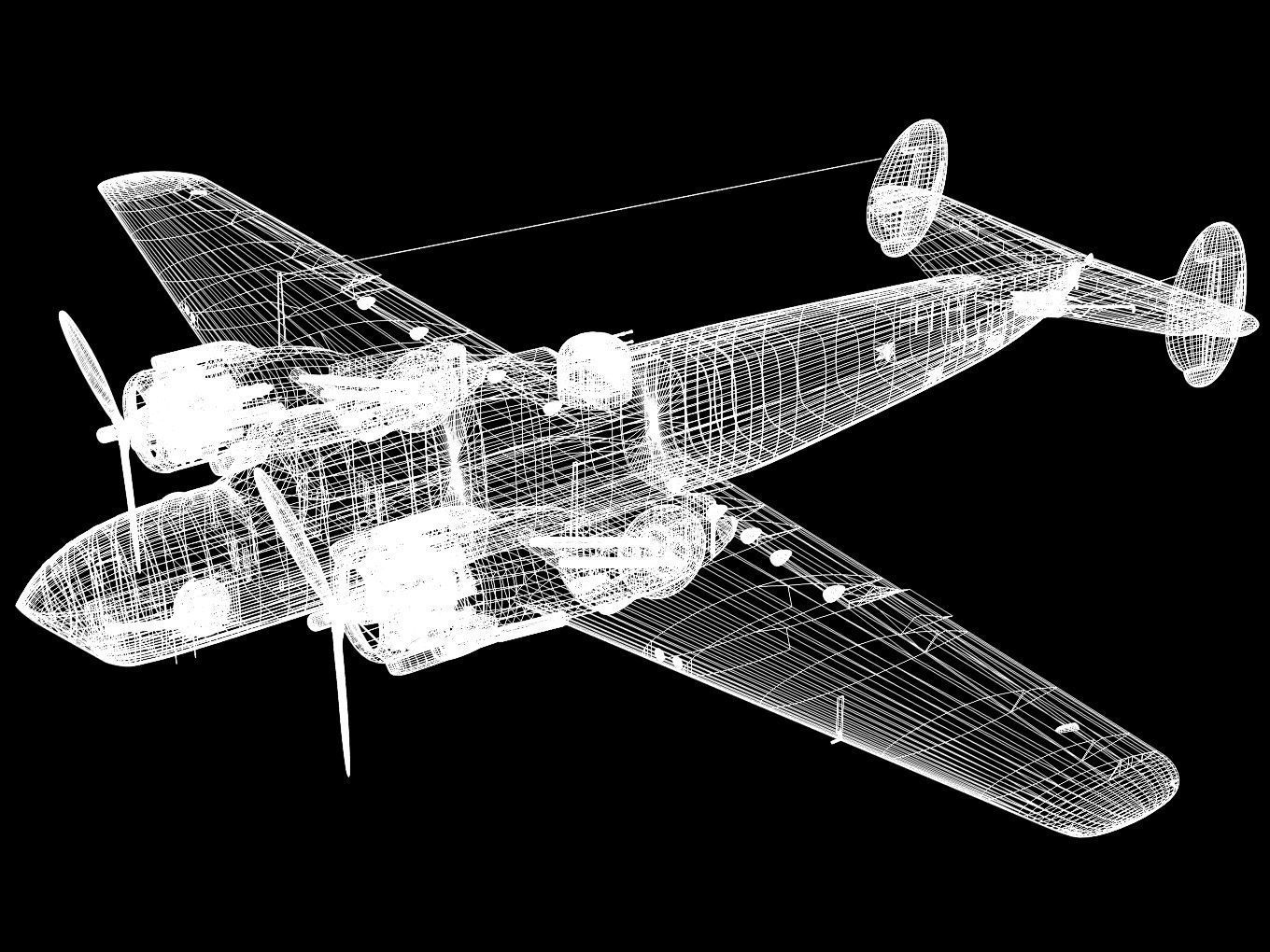 Armstrong Whitworth Albemarle 3D model_14