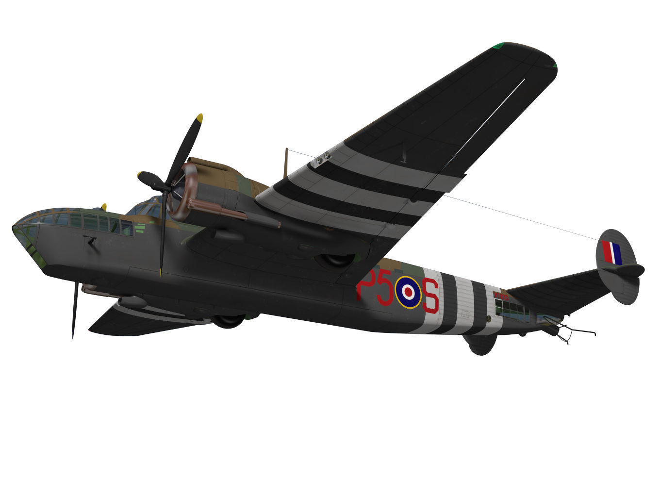 Armstrong Whitworth Albemarle 3D model_3