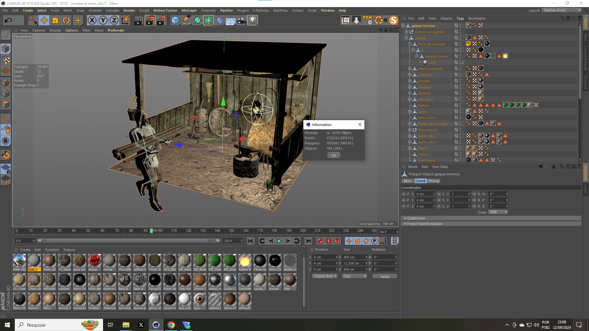 medieval shed 3D model_17