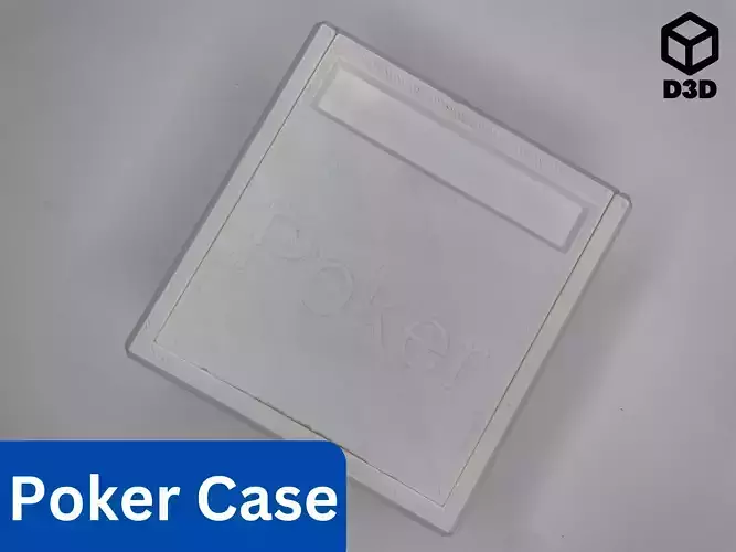 40 Chip Poker Case 3D print model