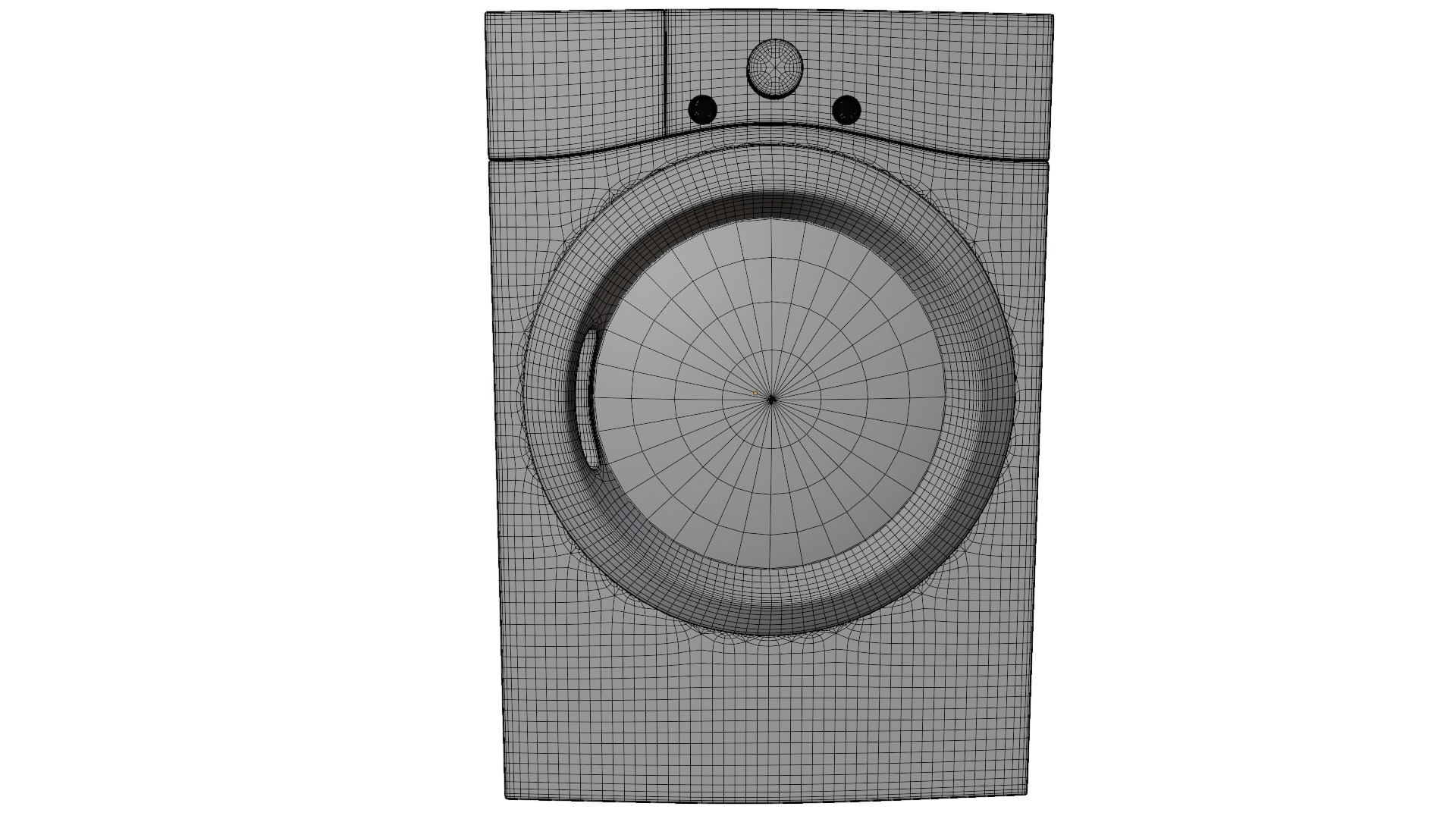 LG Washing Machine 3D model_10