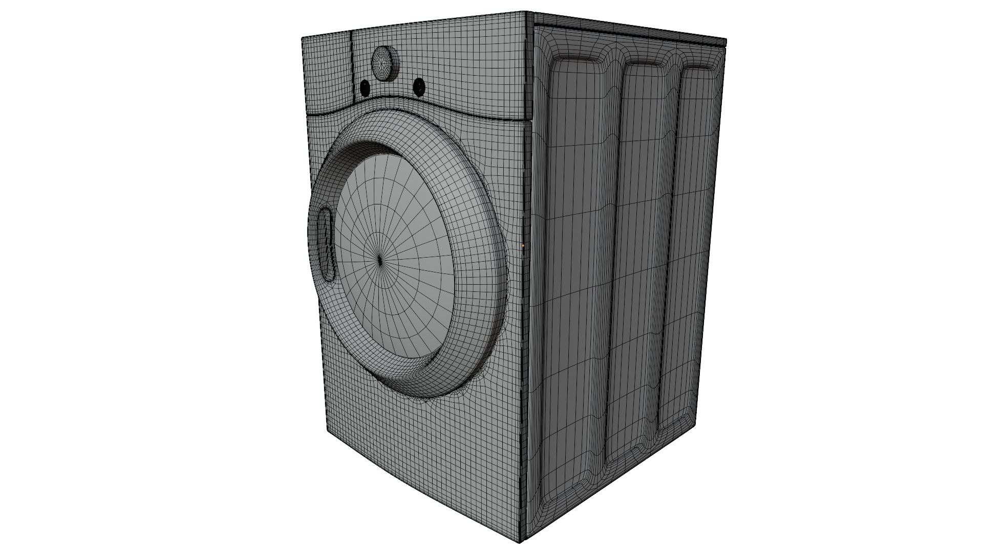 LG Washing Machine 3D model_11