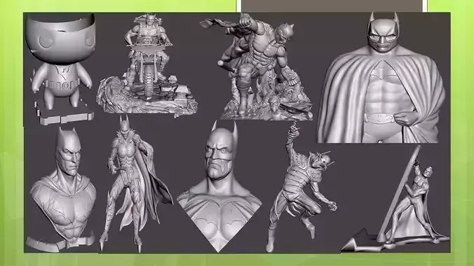 DC 3D STL Studio 3D Print Ready Models 02 