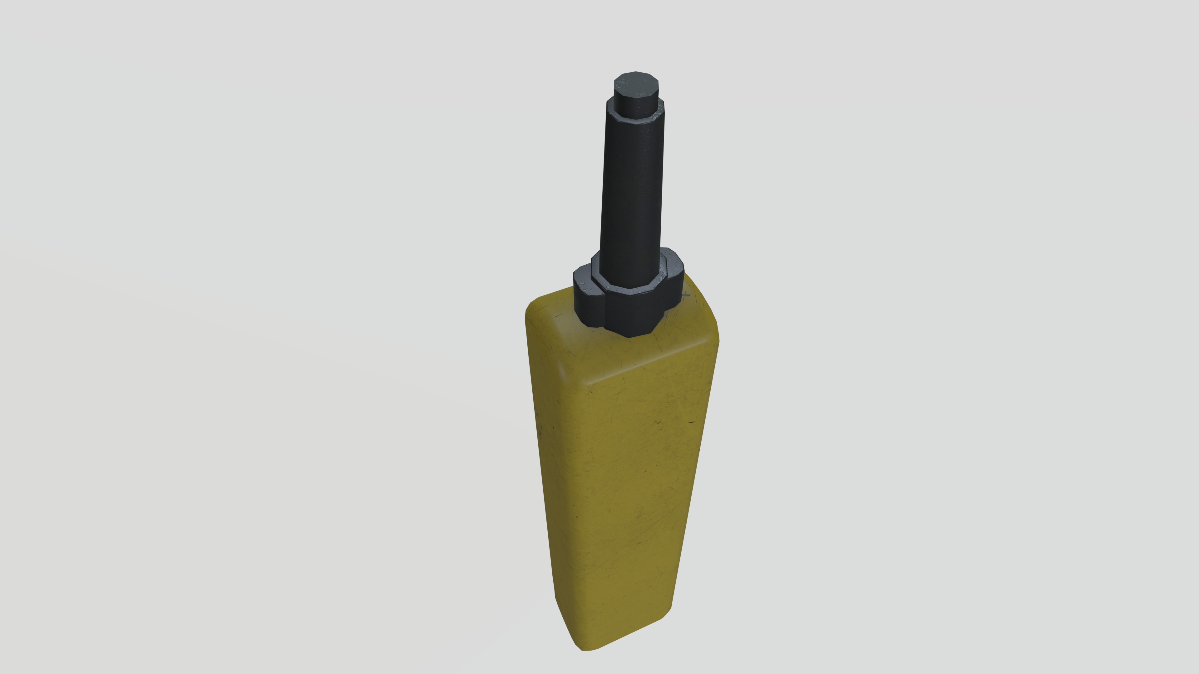 EOT Crane Lifting Pendant controller 3D model_7