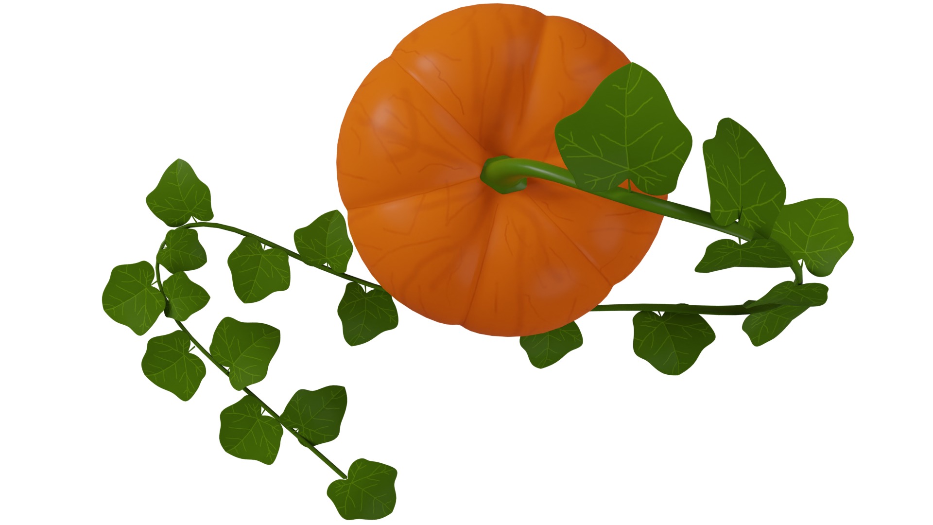 Pumpkin 3D model_8