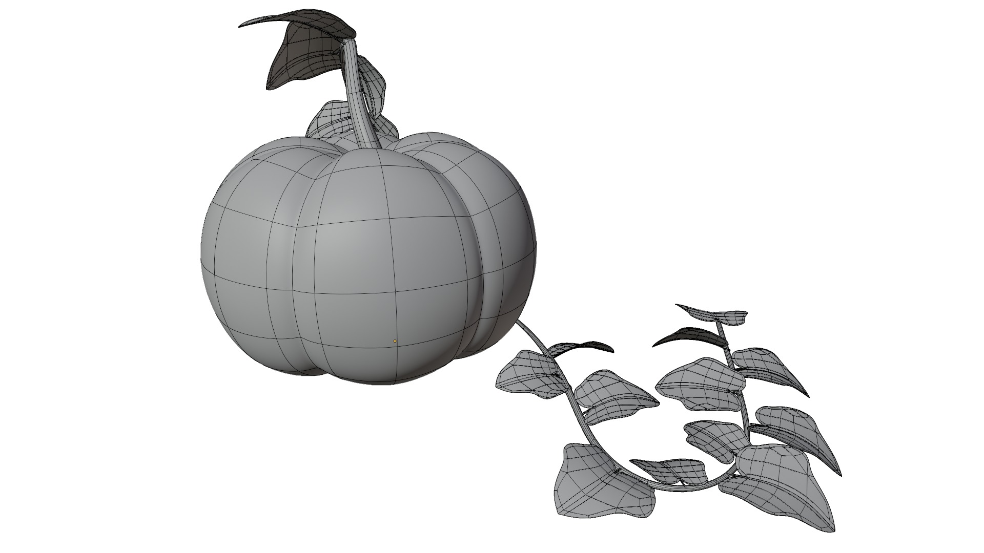 Pumpkin 3D model_15