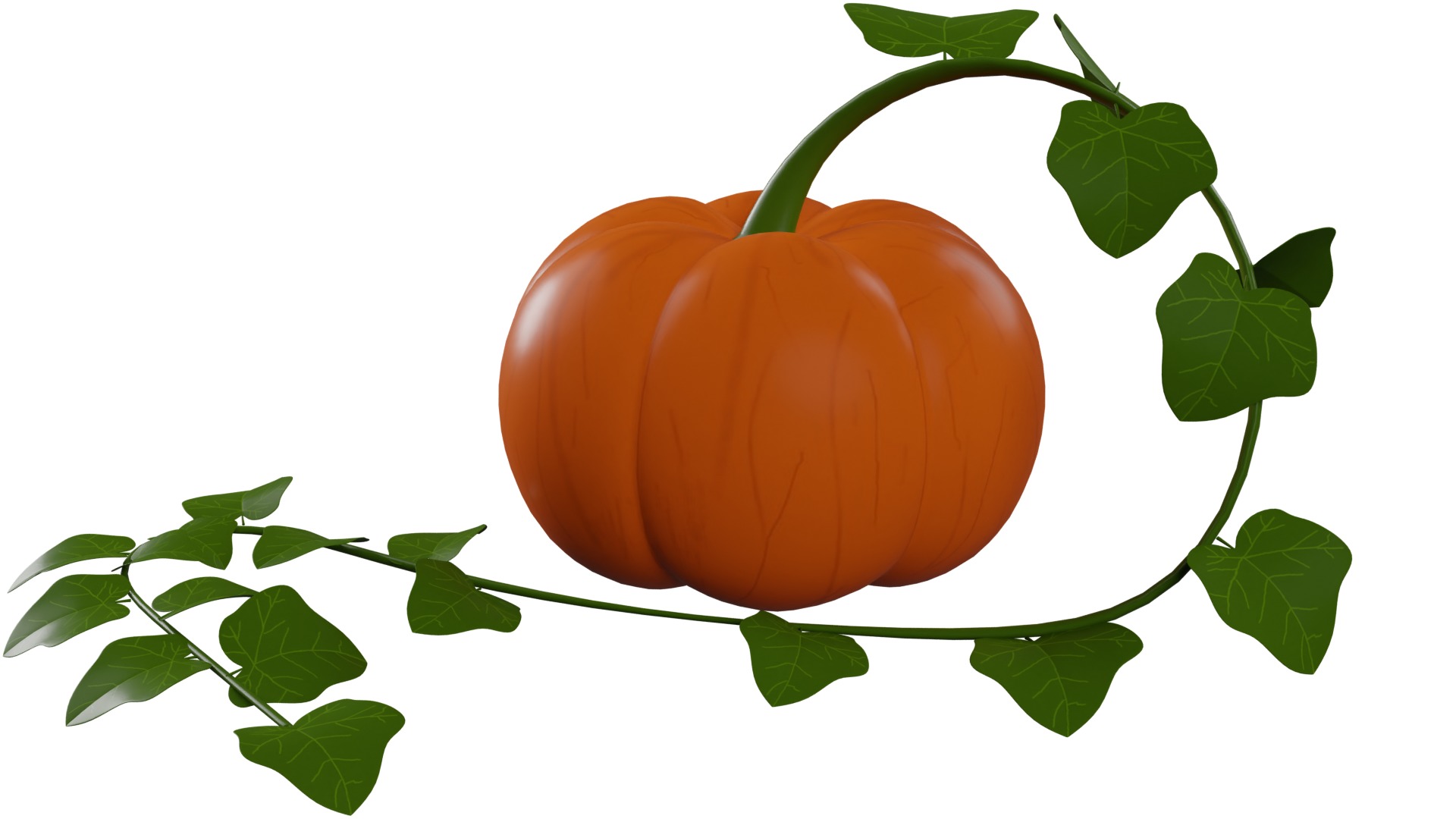 Pumpkin 3D model_1