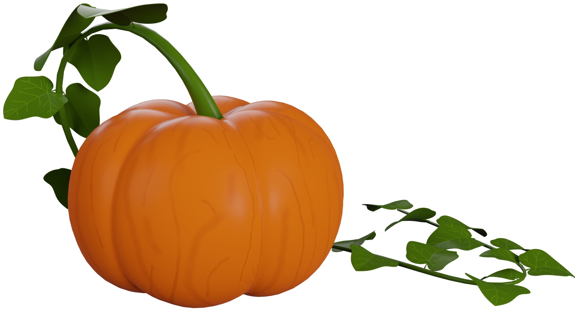 Pumpkin 3D model_5