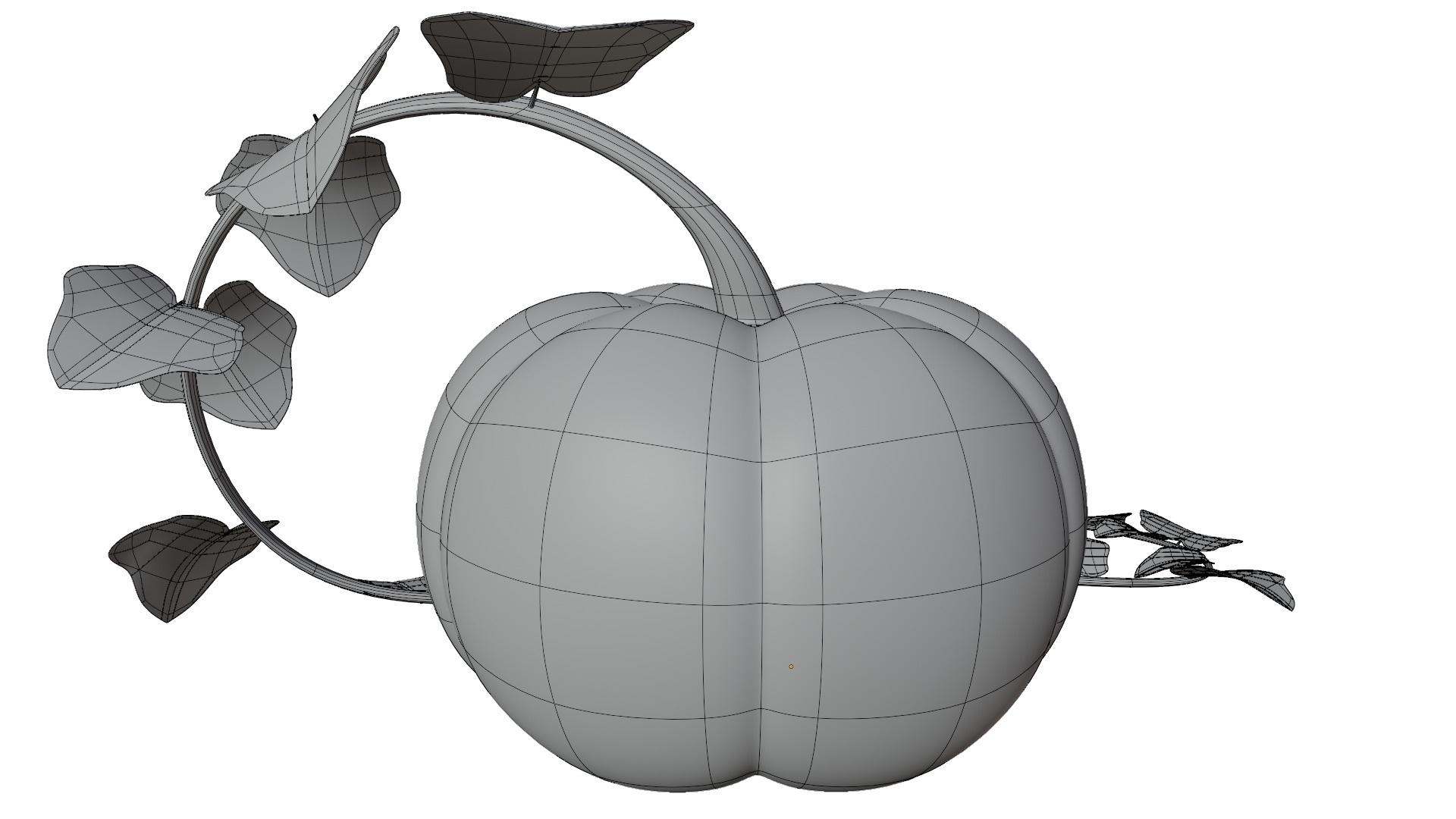 Pumpkin 3D model_13