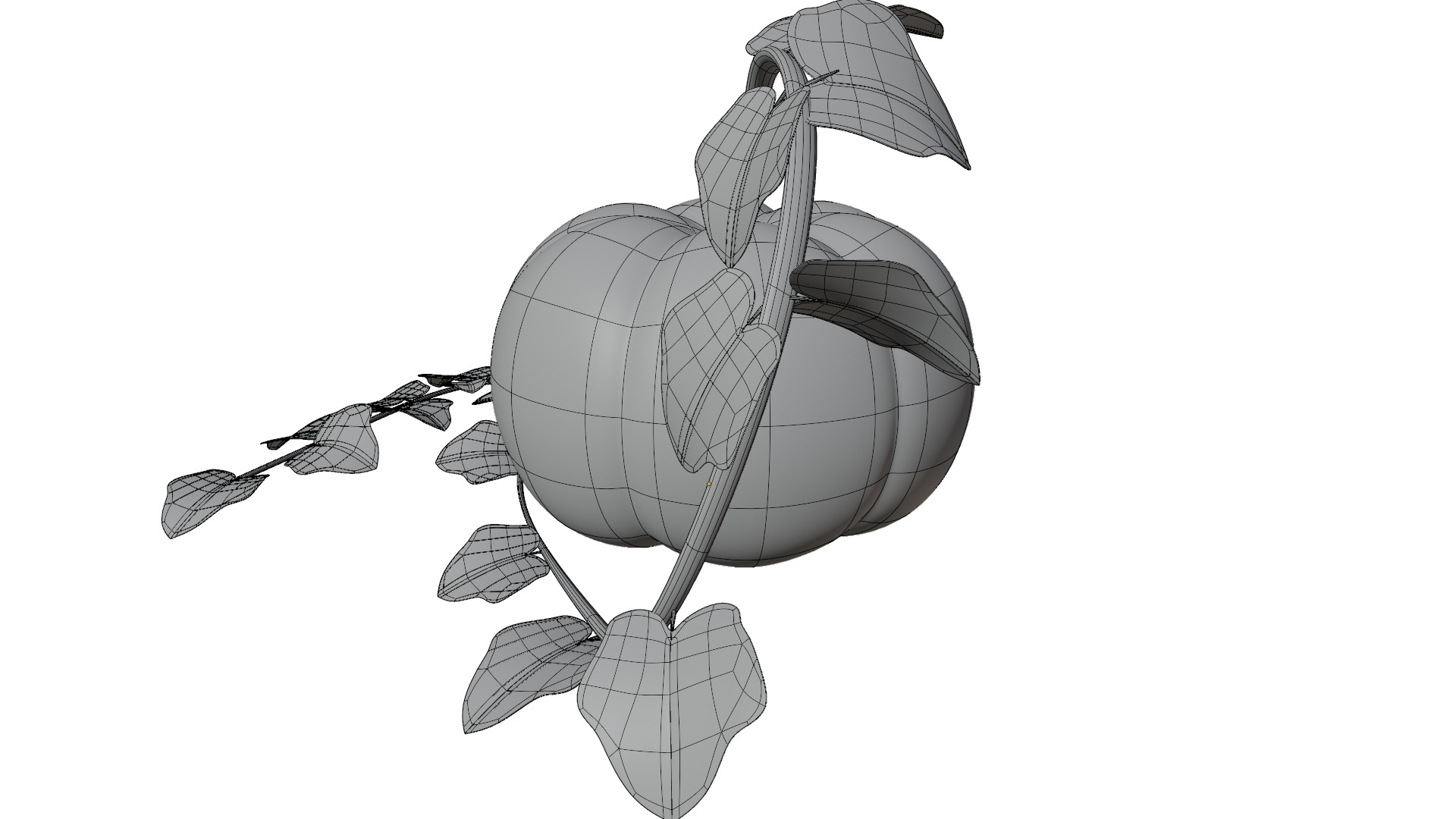 Pumpkin 3D model_11