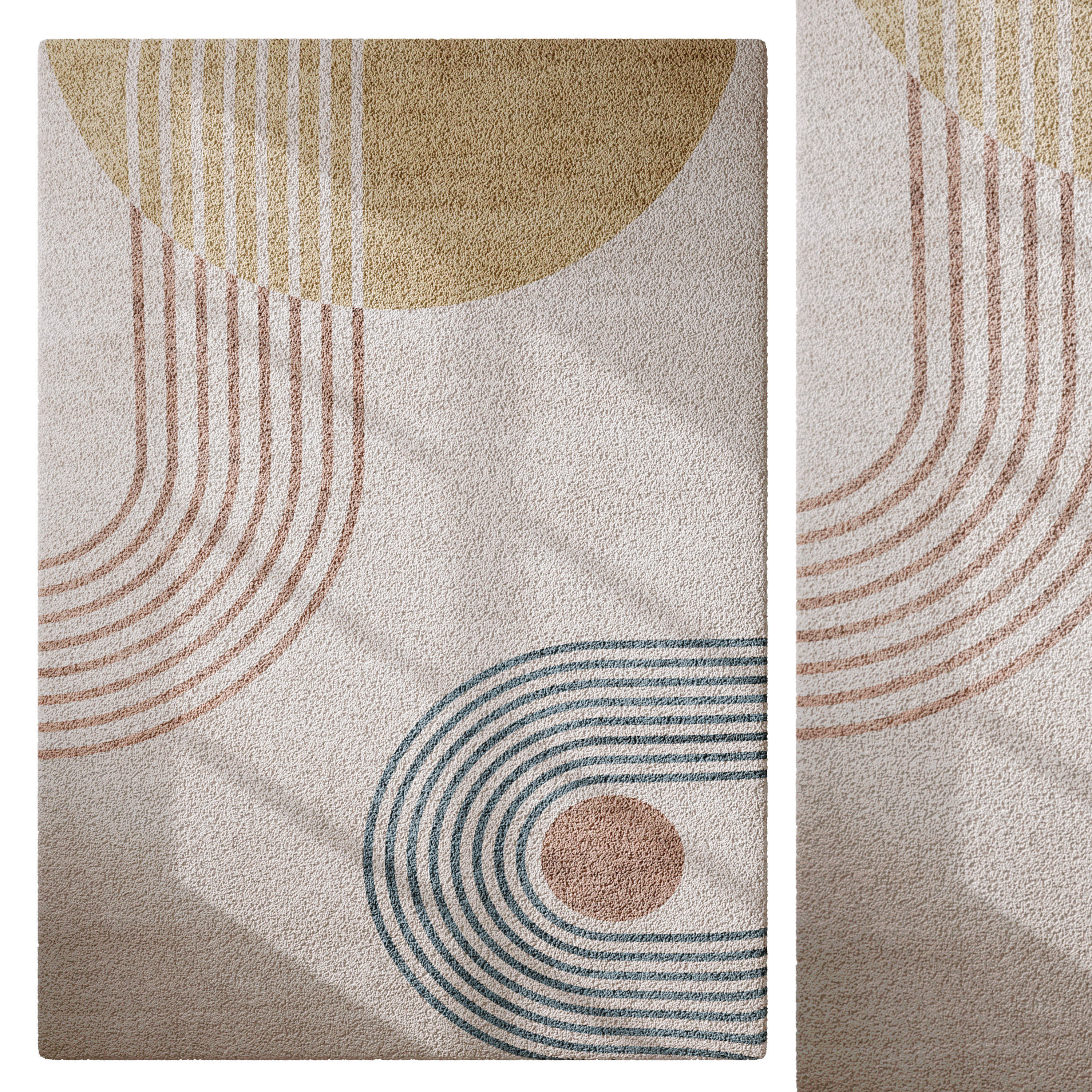 Rug Set 04 3D model_5