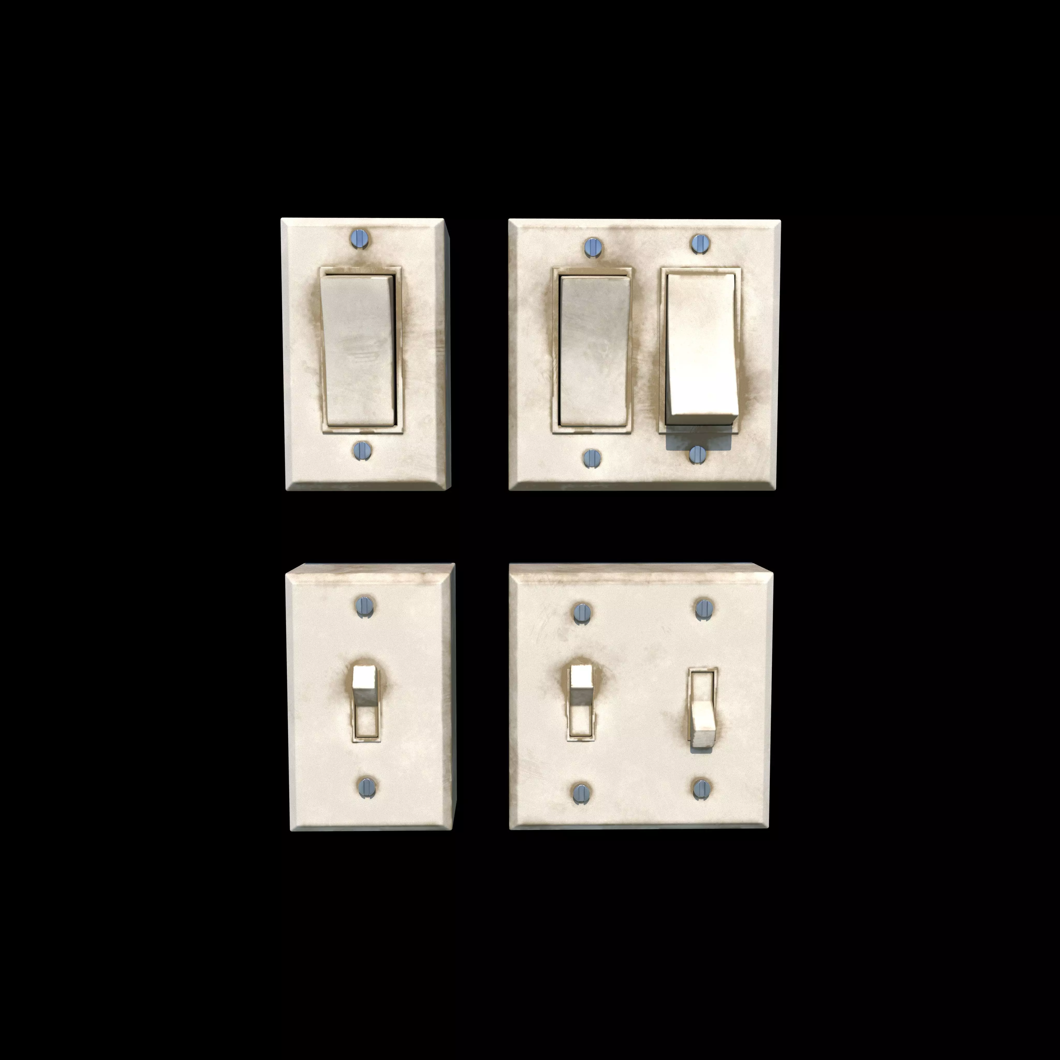 Electrical Switch 3D model_0