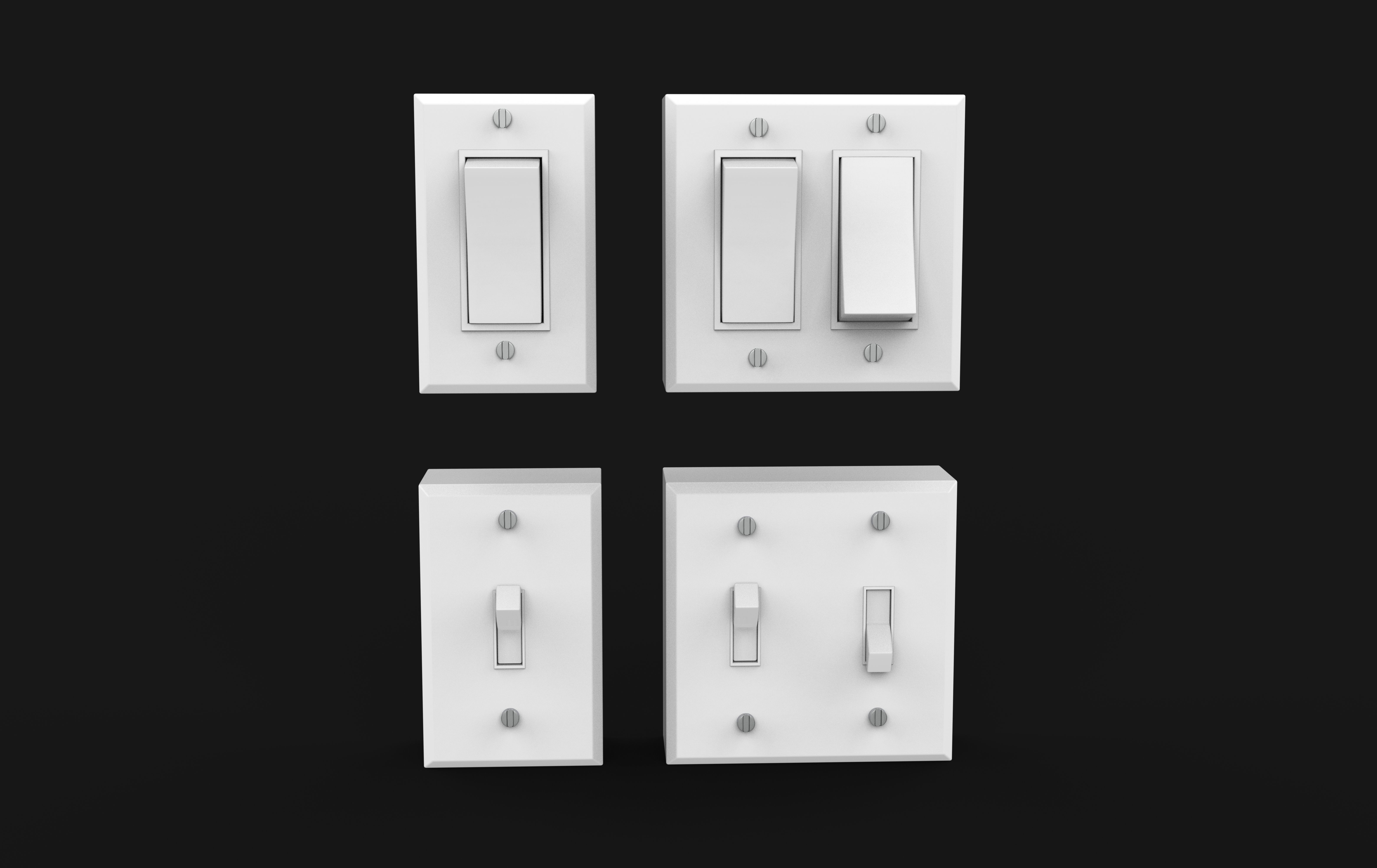 Electrical Switch 3D model_3