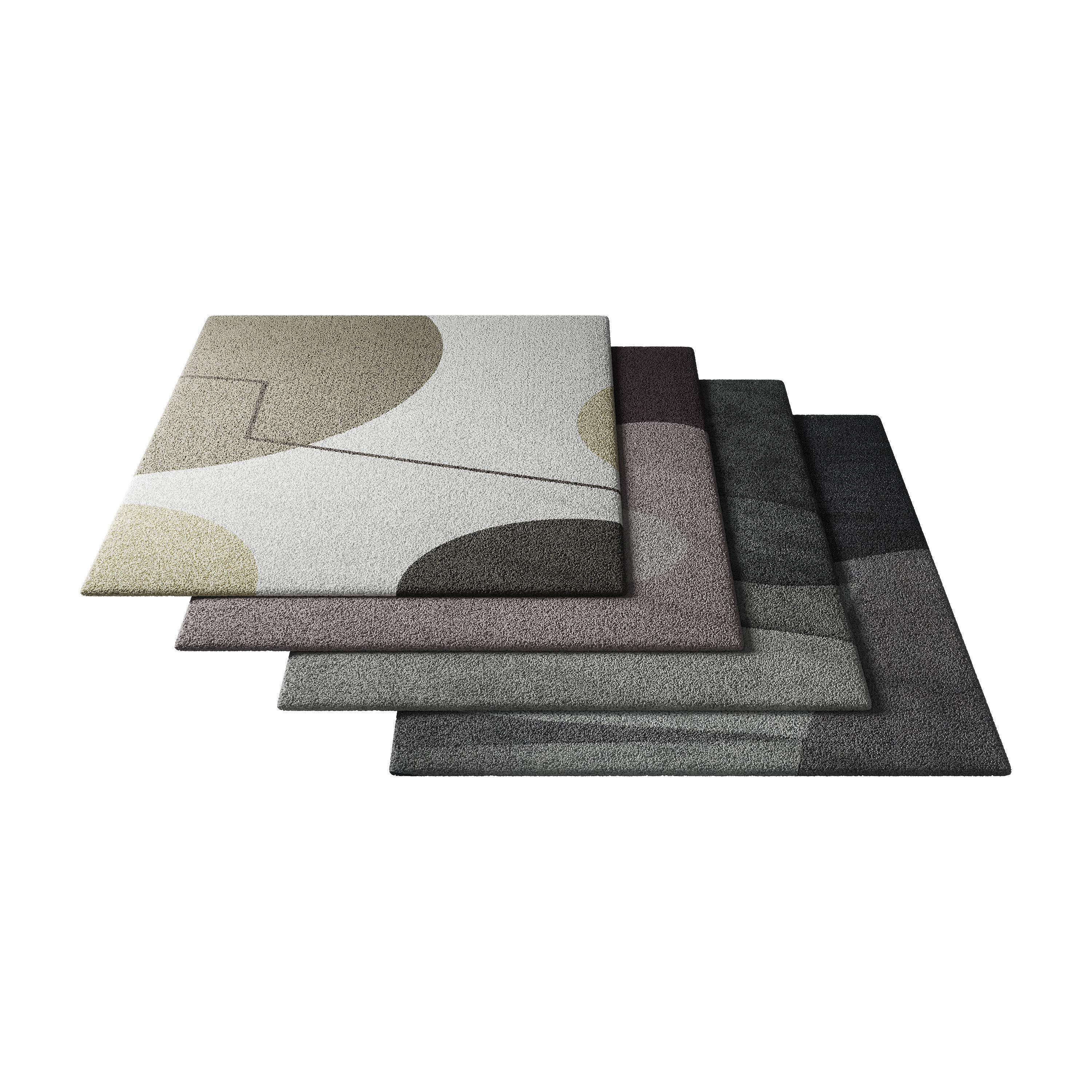 Rug Set 06 3D model_1