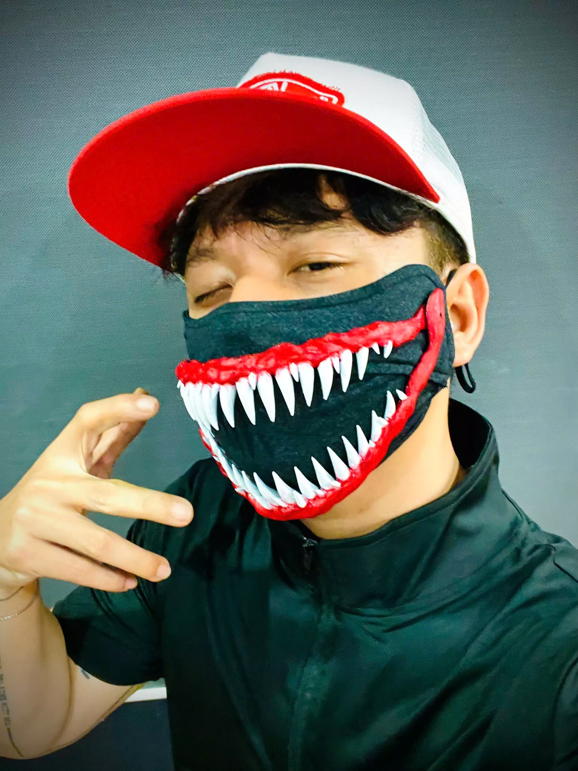Monster Teeth - Jaw Moveable - Halloween cosplay 3D print model