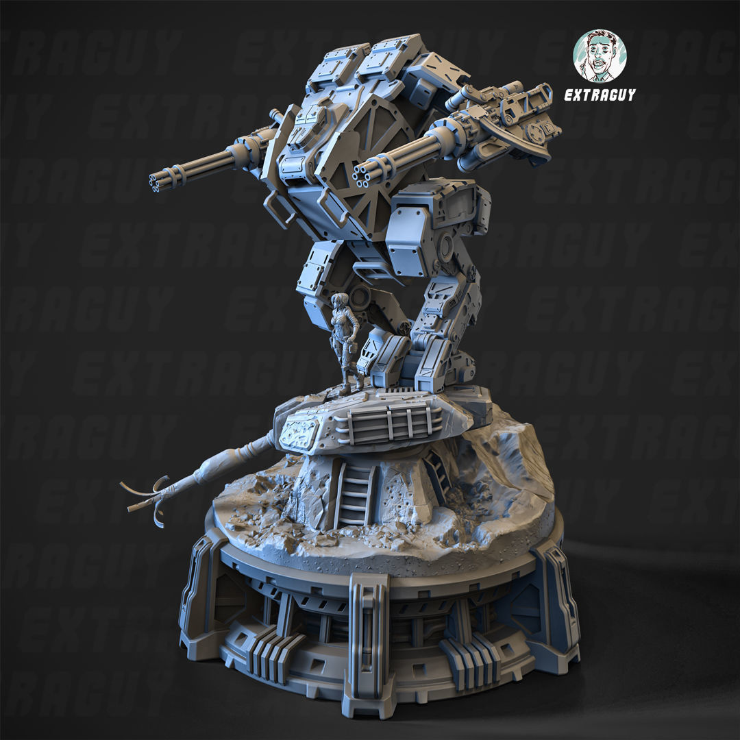 Wolverine Static 100mm Set 3D print model_1