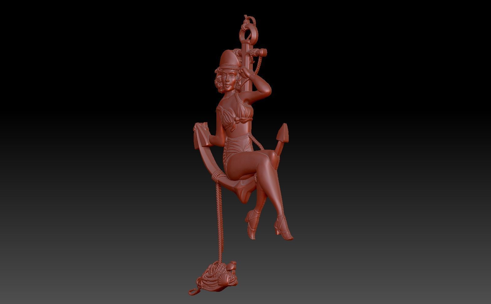 The sailor 3D print model_4