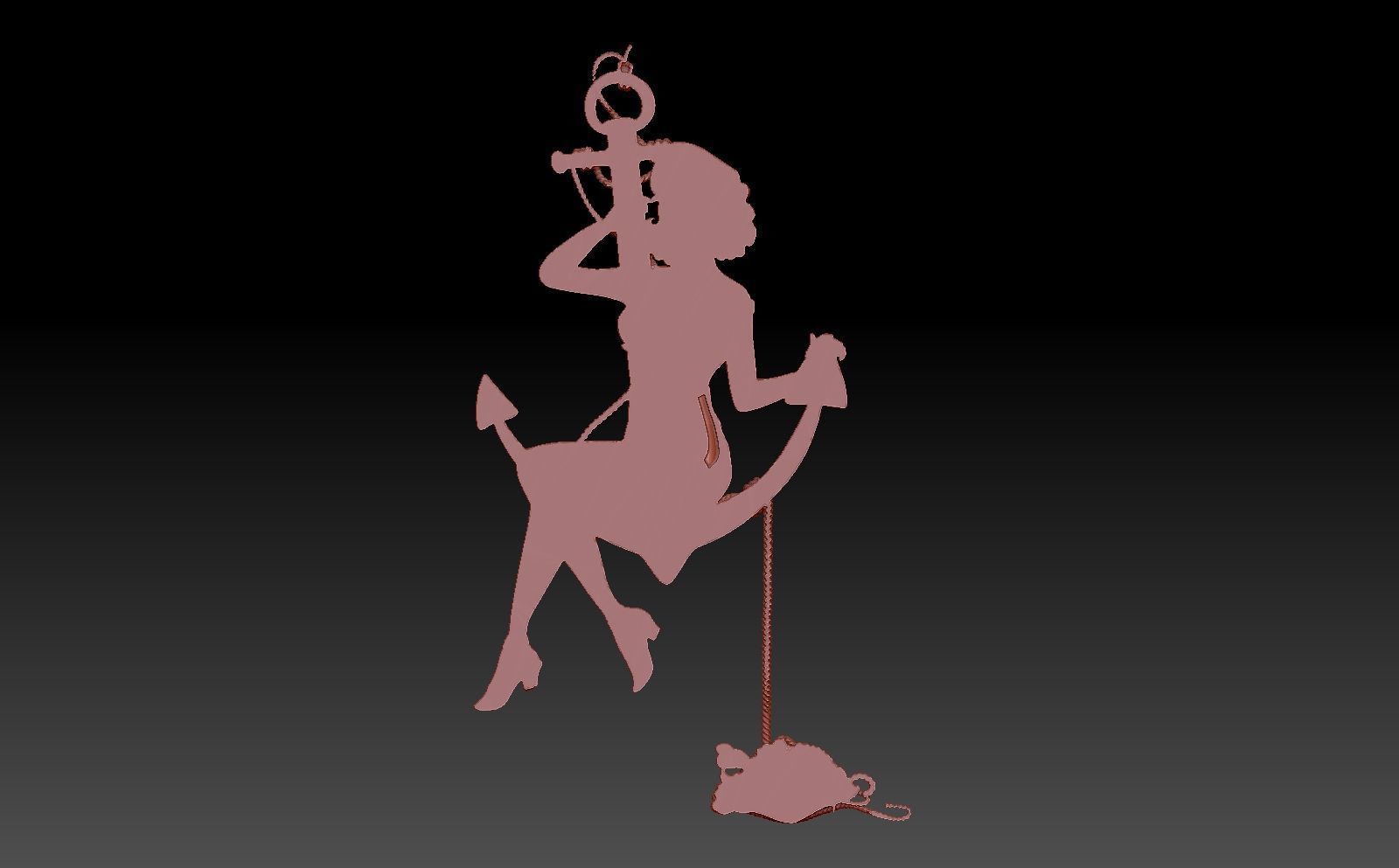 The sailor 3D print model_2