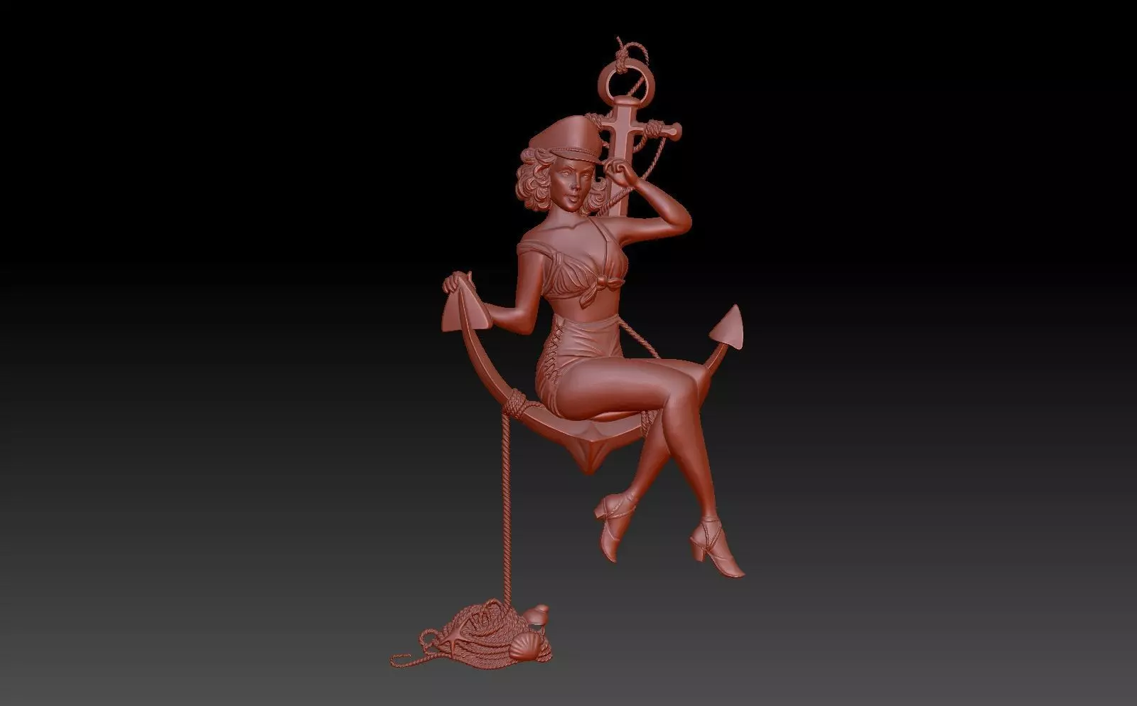 The sailor 3D print model_0