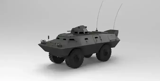 Cadillac Gage Commando 3D model