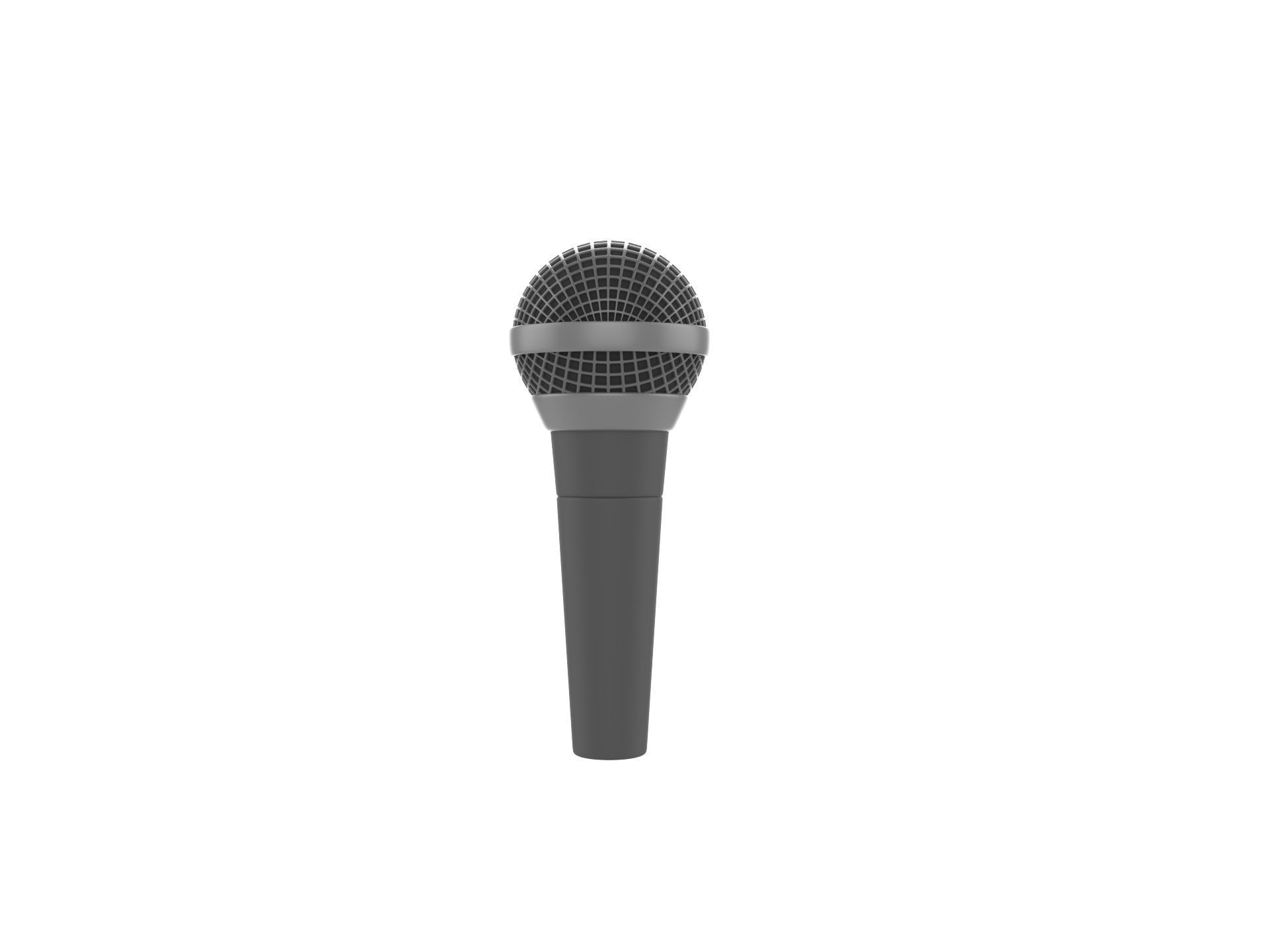 Microphone 3D model_4