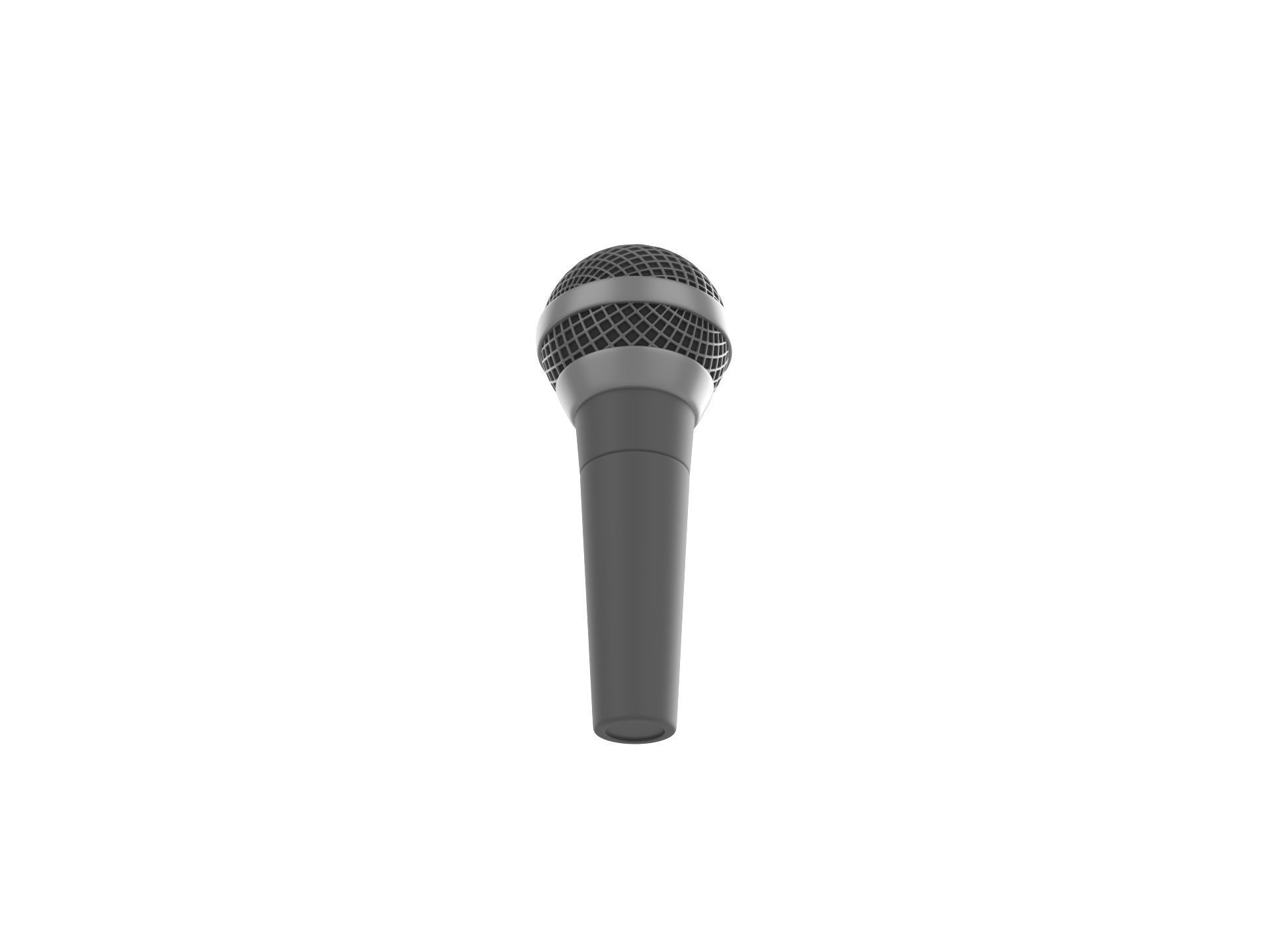 Microphone 3D model_3