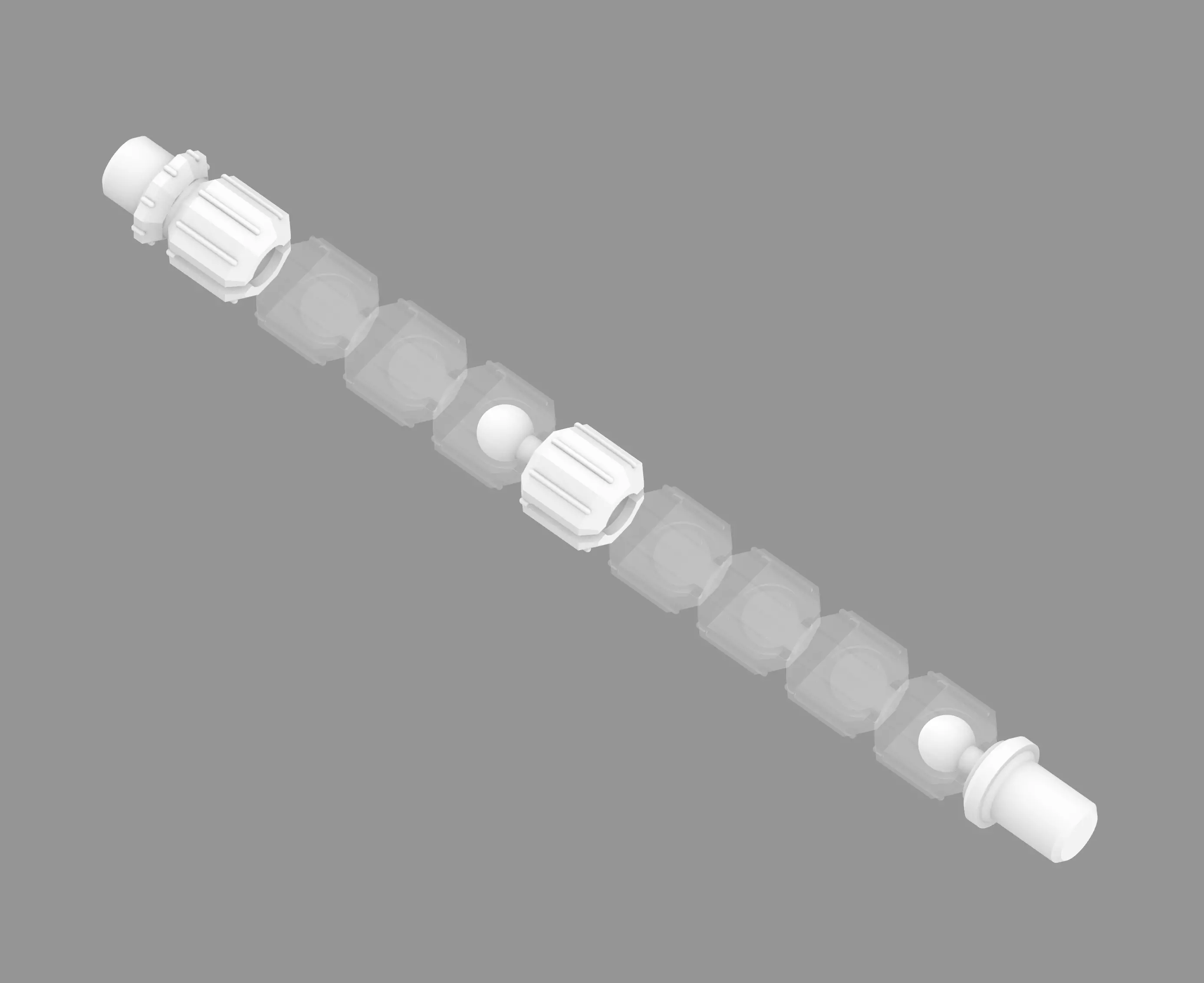 Hose for DOTM Voyager Shockwave 3D print model