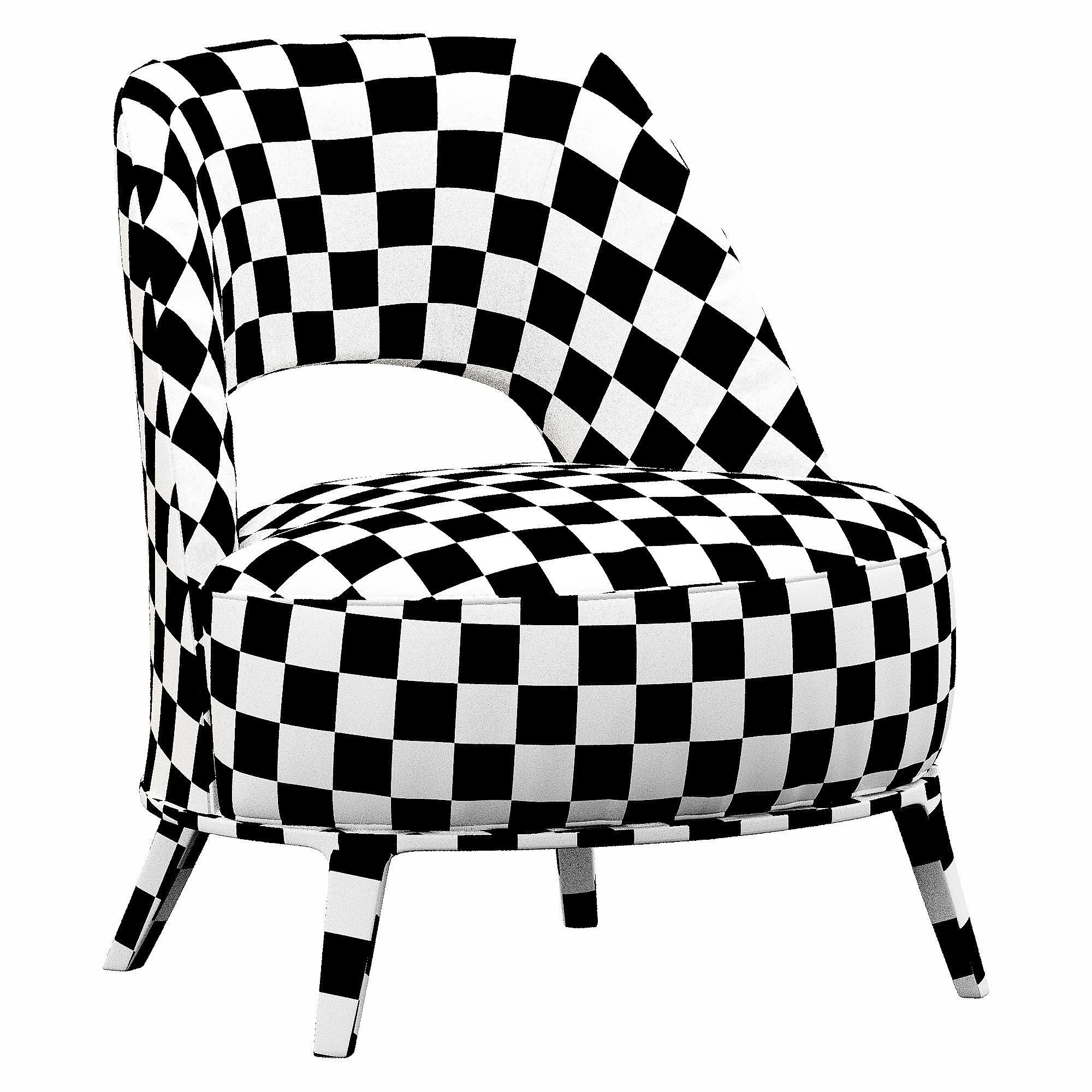 Flexform Ermione 3D model_6