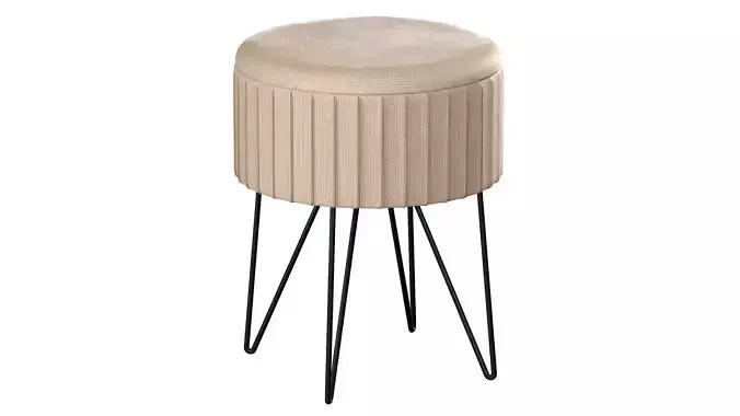 Kupang model upholstered pouf