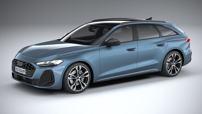 Audi A5 Avant S-line 2025 3D model