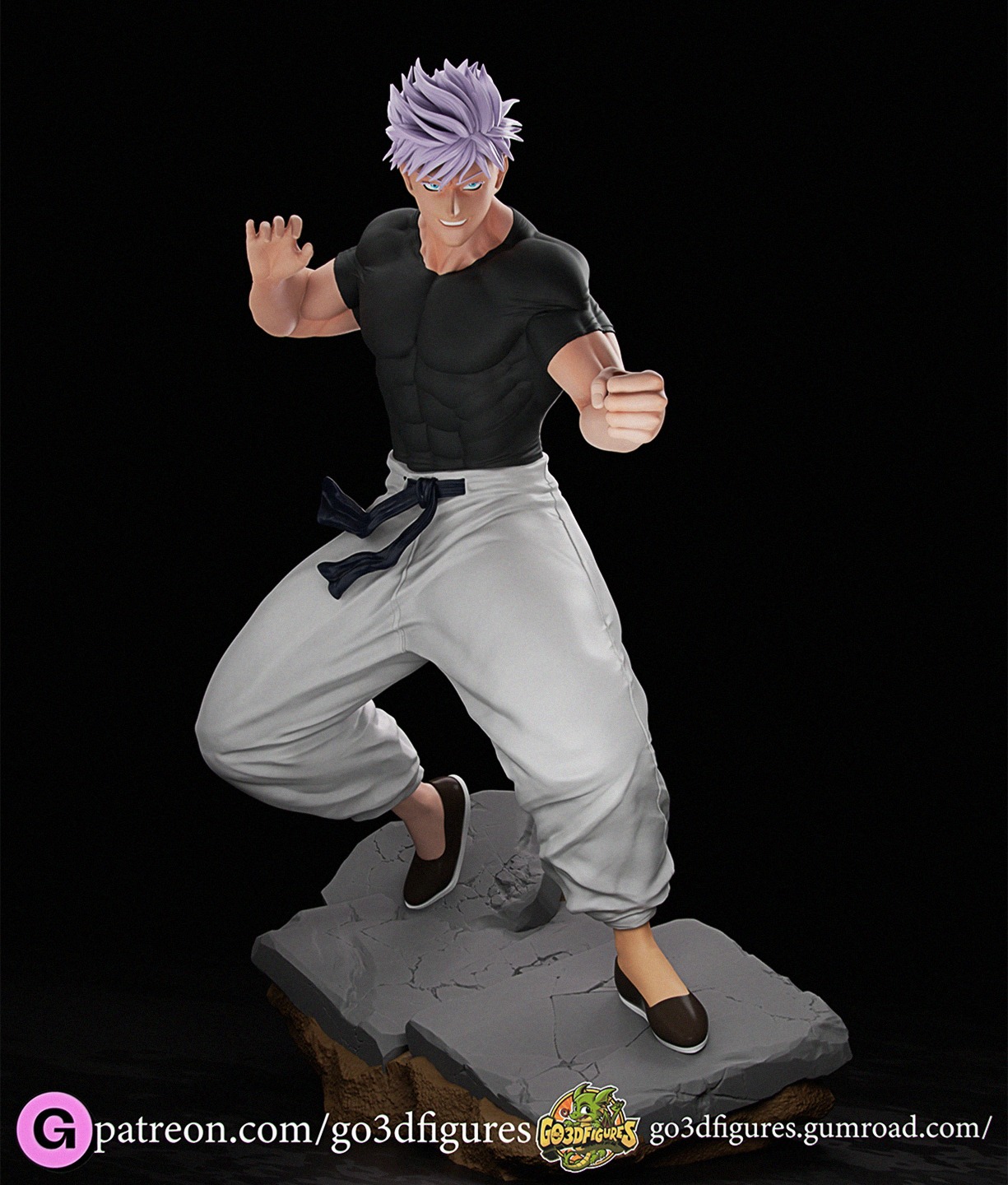 Satoru Gojo-Jujutsu Kaisen 3D print model_1