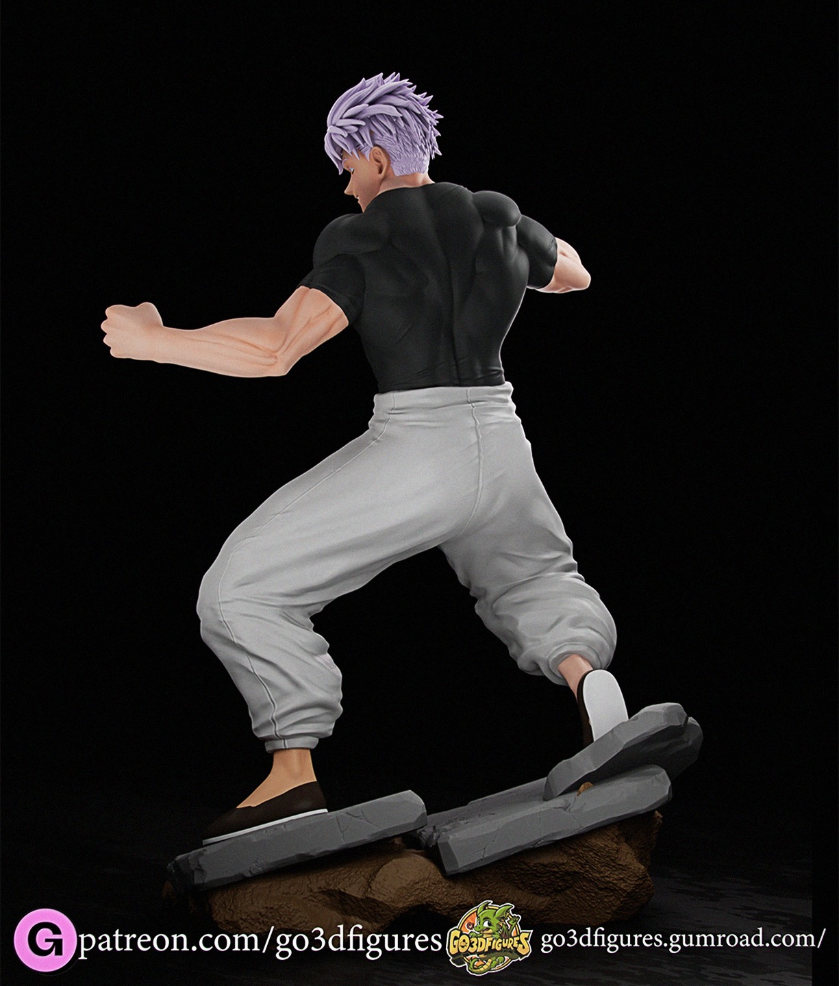 Satoru Gojo-Jujutsu Kaisen 3D print model_2
