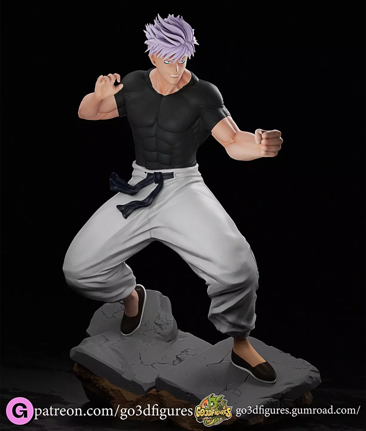 Satoru Gojo-Jujutsu Kaisen 3D print model_0