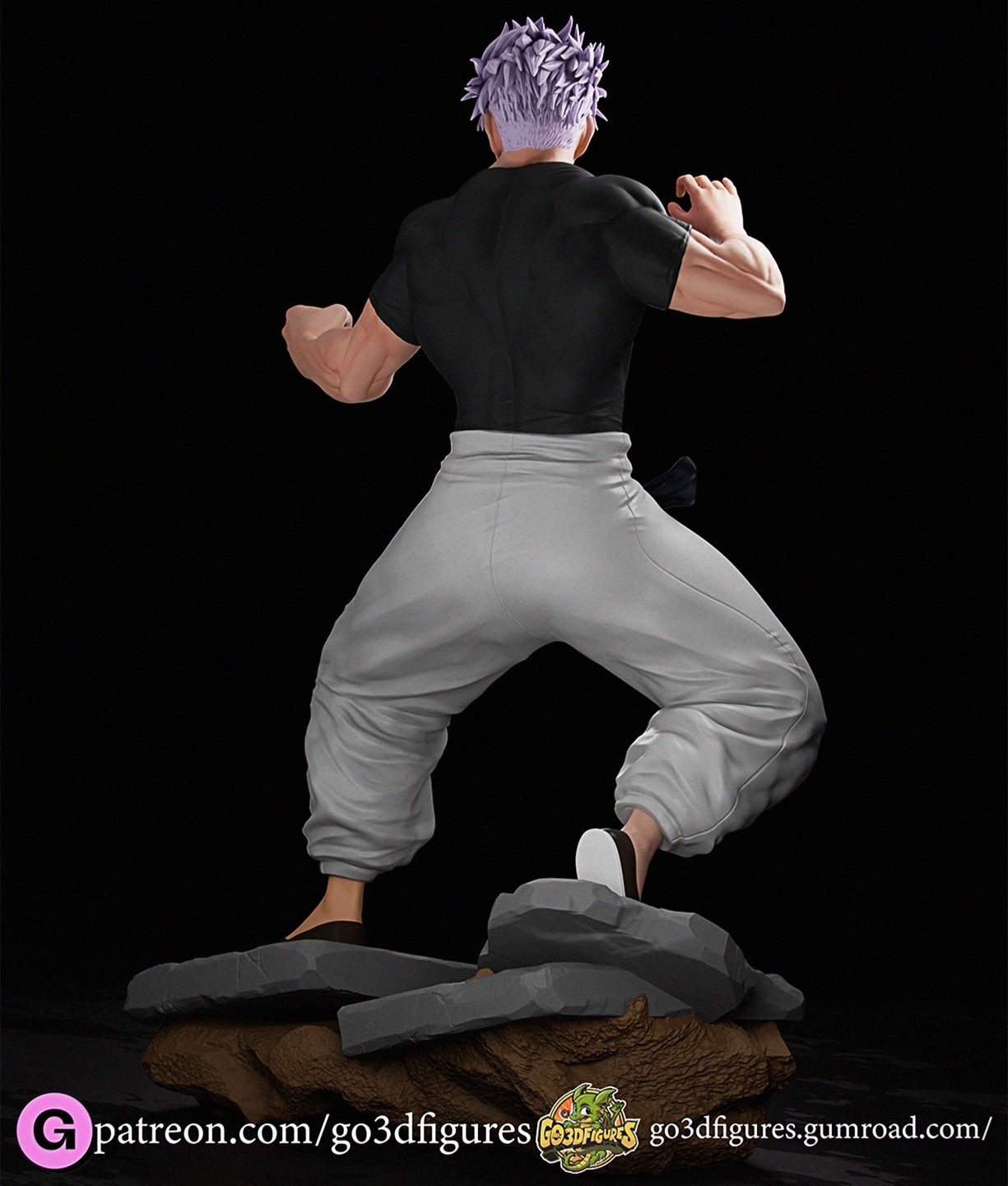 Satoru Gojo-Jujutsu Kaisen 3D print model_3