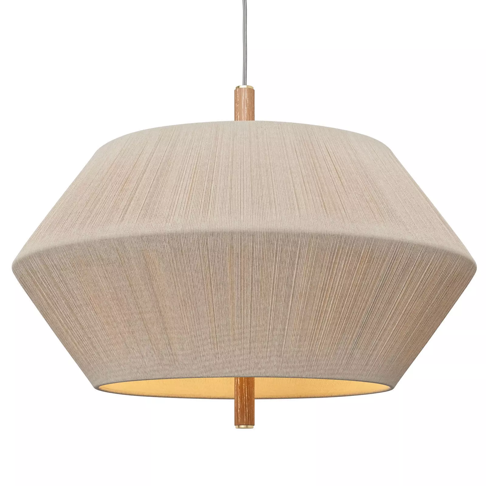 CB2 Totora Pendant Light 3D model_0