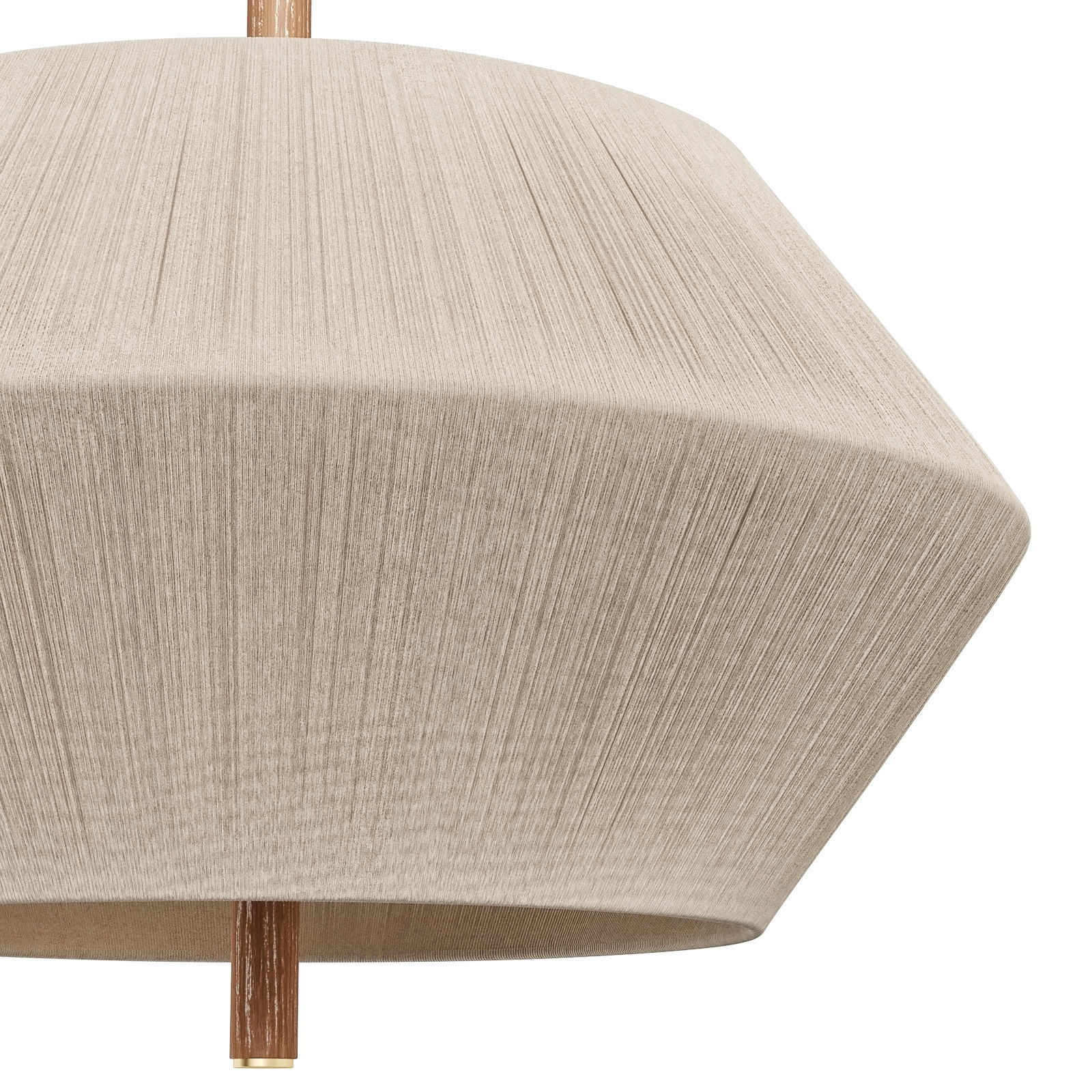 CB2 Totora Pendant Light 3D model_4