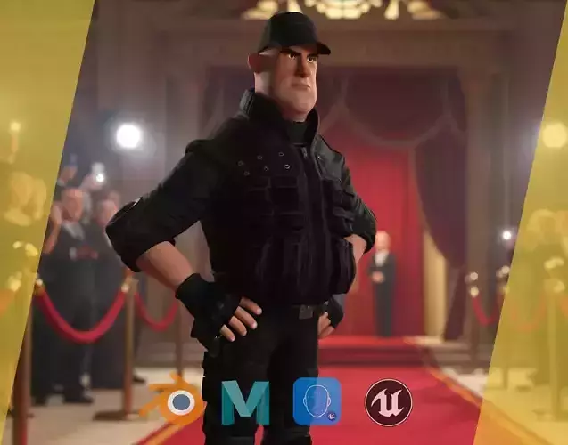 Security Guard Agent Policeman