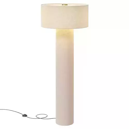 Hensley floor lamp from Four Hands 3D model
