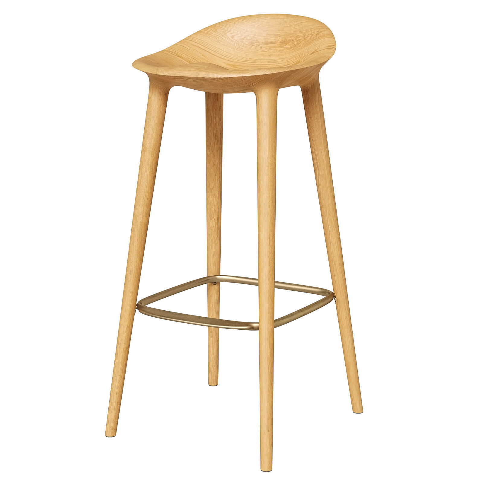 Bar stool by Great Dane 3D model_1
